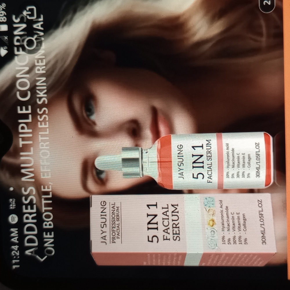 🥰3/$25 NWT In Box. JAY SUING 5 IN 1 FACIAL SERUM. 5 key ingredien…